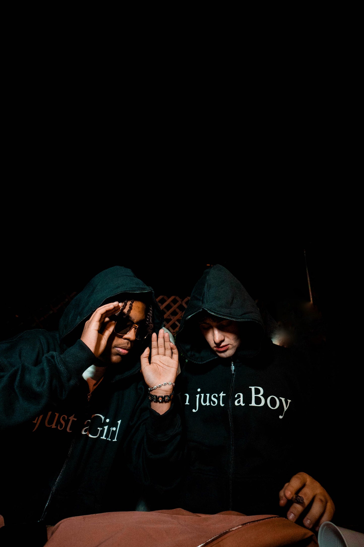 "Im just a Boy" Full Zip Hoodie