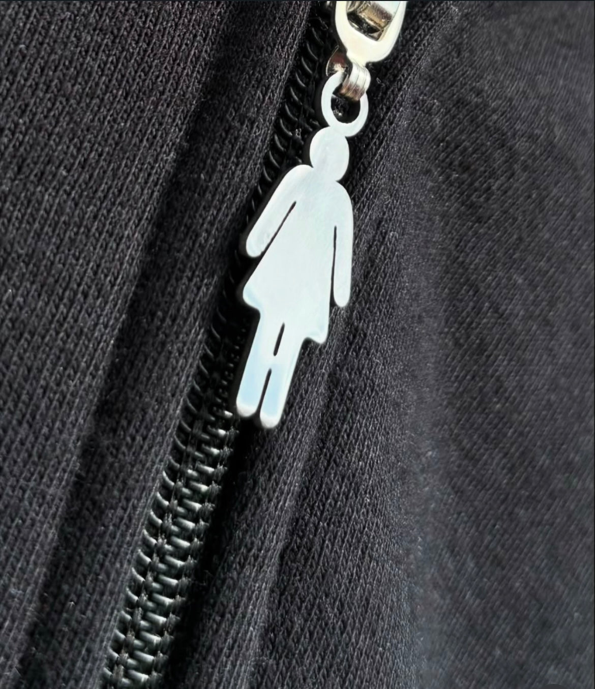 Pink "Im just a Girl" Full zip Hoodie