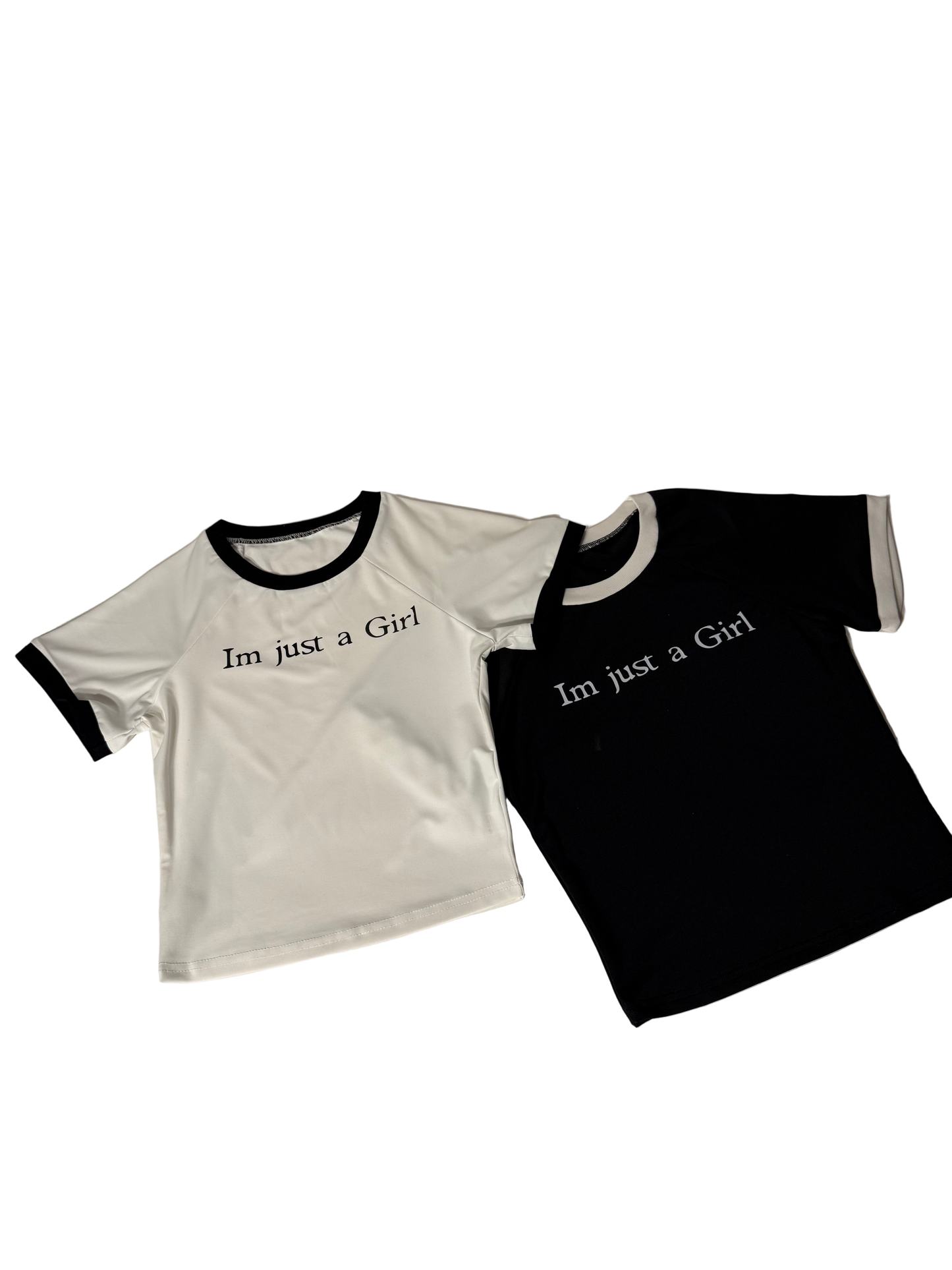 "IM JUST A GIRL" BABY TEE